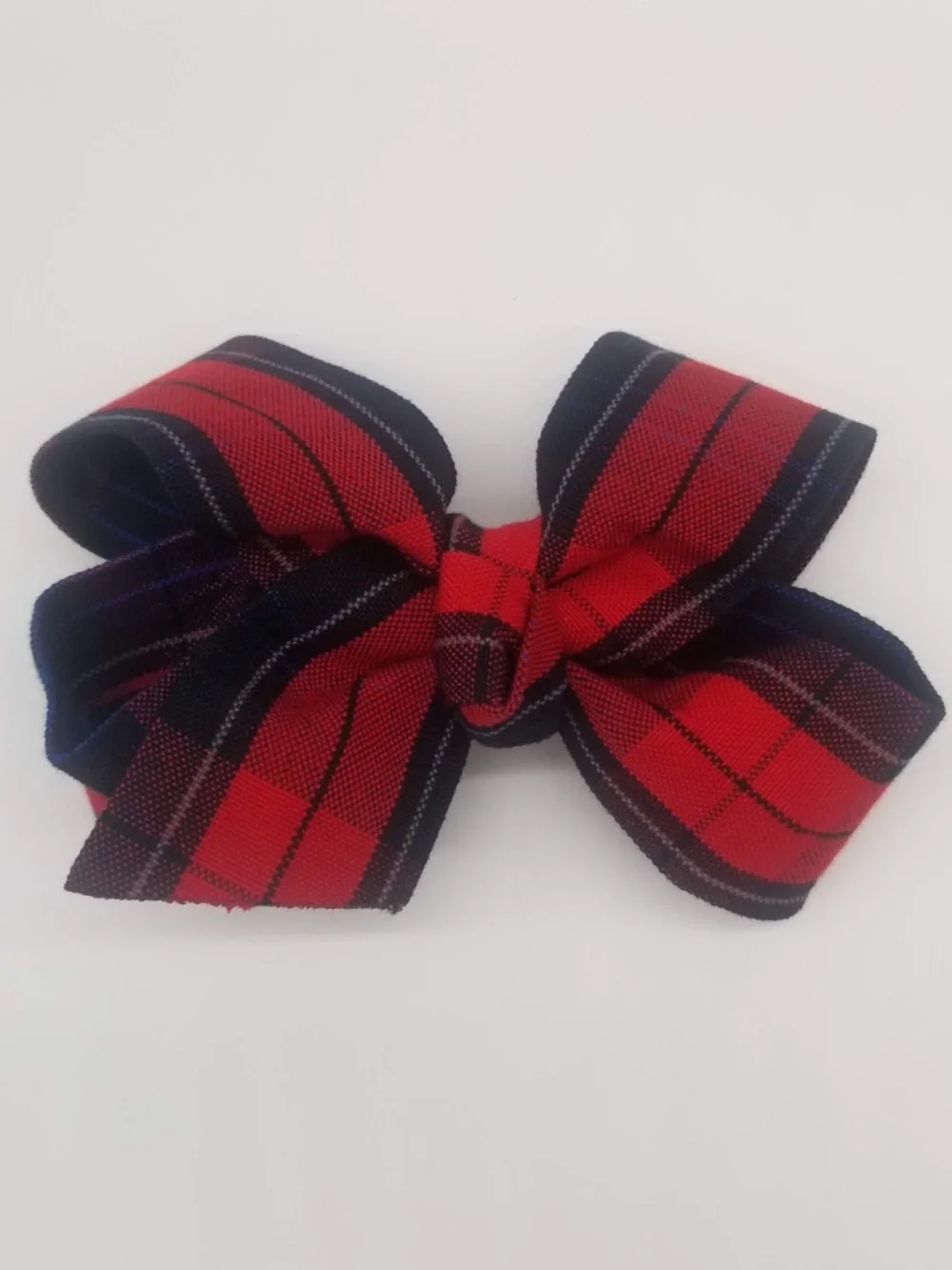 Large Jo Jo Hair bow Plaid 94